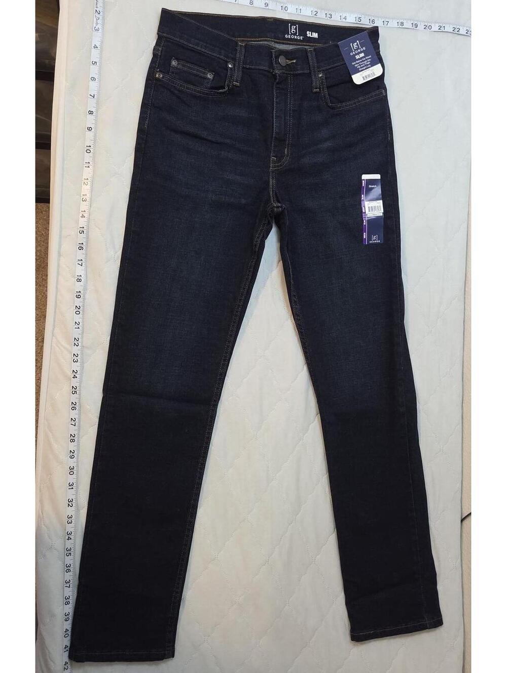 Dark Blue Slim Fit Jeans